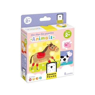 Image of Banana Panda On the Go Puzzle Animals 2+