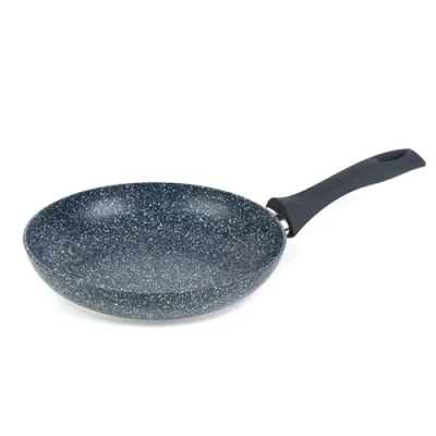 Image of Russell Hobbs RH00841EU Nightfall Stone Frying Pan 24cm Non Stick Fry Pan, Omelette &amp; Egg Suitable For All Hob Types, Easy Clean, Pressed Aluminium, PFOA Free, Cook Using Little To No Oil