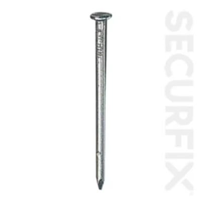 Image of Securfix Round Nails Bright 75mm 250g