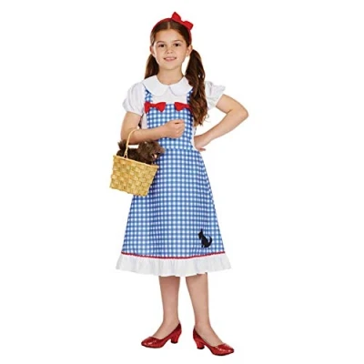 Image of Fun Shack Kids Dorothy Costume Kids, Girls Costume, World Book Day Small