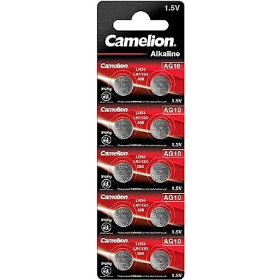 Image of Camelion 12051010 AG 10 LR54 Battery Multicolour (Pack of 10)