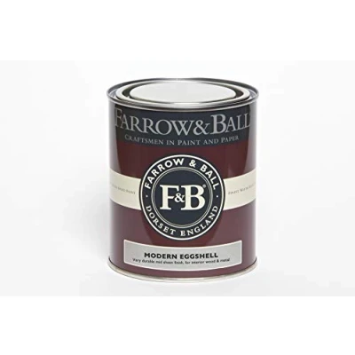 Image of FARROW &amp; BALL MODERN EGGSHELL 2005 ALL WHITE 750ML