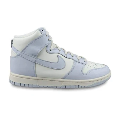 Image of Nike Sportswear DUNK Hightop trainers, Women&#039;s, Size: 5, White/black/universe red Leather
