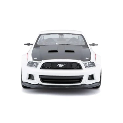 Image of Maisto 31506W (2014) Collectible Car, White, ford mustang street racer blanco