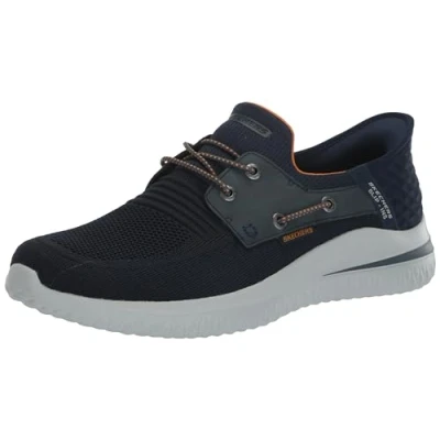 Image of Skechers Men&#039;s Slip ins: Delson 3.0 Roth Loafer, NVY, 8.5 UK Navy