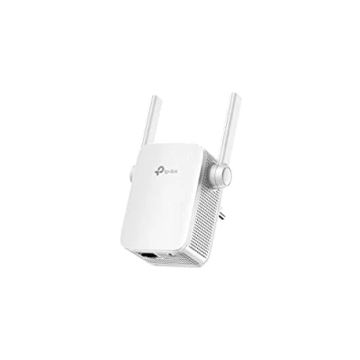 Image of TP Link Extender AC1200 Universal Dual Band, Wi Fi Booster/Hotspot, 1 Ethernet Port, 2 Antennas, Built in Access Point Mode, Extender, UK Plug (RE305) (Renewed)