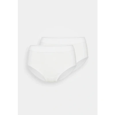 Image of Sloggi Double Comfort MAXI 2 PACK Briefs, Women&#039;s, Size: 10, White