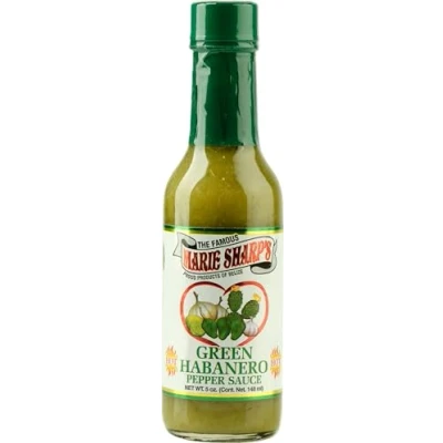 Image of Marie Sharp&#039;s Green Habanero Pepper Hot Sauce, 5 Fl Oz