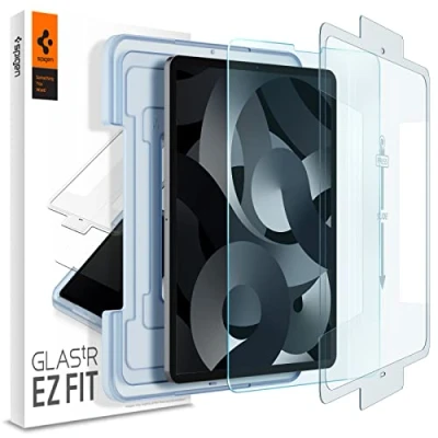 Image of Spigen EZ Fit Tempered Glass Screen Protector for iPad Pro 11 inch M2 (2022) / (2021/2020/2018) Air 5 4 (2020)