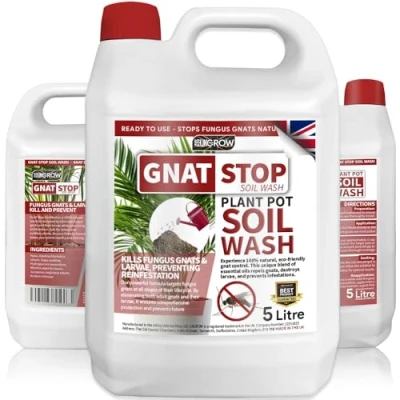 Image of Gnat Stop Cleanse No Gnats Anymore! Available in 1L and 5L 100% Natural pest stop, Eco Friendly Control Solution (5 Litre)