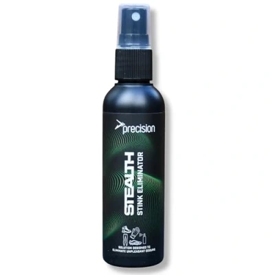 Image of Precision Stealth Stink Eliminator Spray, 100ml Odour Remover for Football Boots, Sports Shoes &amp; Goalkeeping Gloves Freshener Long Lasting Fresh Smell