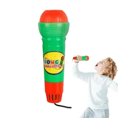 Image of madri Kids Microphone for Kids, Voice Changing Toy, Echo Battery Magic Karaoke Mic Toys Children, Adults, toddler Amplifying Pretend Toy