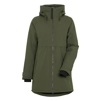 Image of Didriksons Helle 5 Parka, Women&#039;s, Size: 16, Green