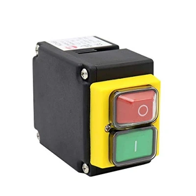 Image of KEDU KOA8 Industrial Electromagnetic Push Button Switch Waterproof On Off Pushbutton Switches with Overload Protection UVLO for Machine Tool Equipment 230V 8/16A