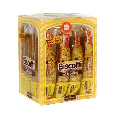 Image of Pan Ducale, Almond Biscotti 38g Pack of 24