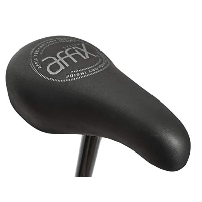 Image of KHEbikes BMX Saddle Combo FAT Padded Aluminium, Black