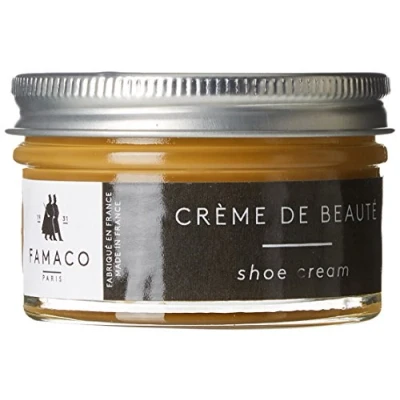 Image of Famaco unisex adult Cream Shoe Treatments and Polishes, Brown (Tan Natural), 50.00 ml