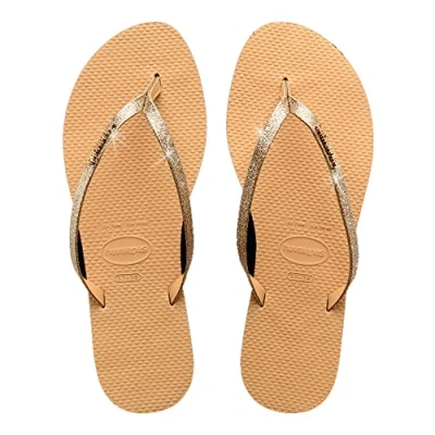 Image of Havaianas You Glitter Golden 33/34