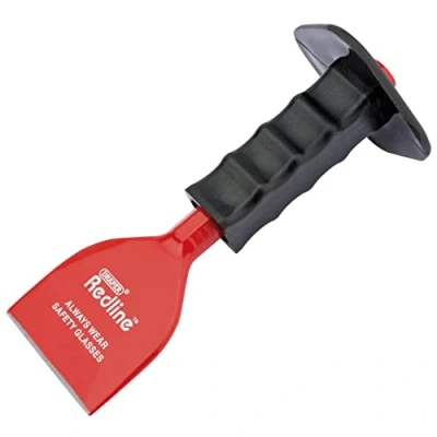 Image of Draper Brick Bolster with Hand Guard, 75 x 220mm