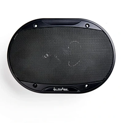 Image of In Phase Car Audio SXT6435 6x4&quot; 3 Way Coaxial Shallow Mount Speaker System, Dynamic Midrange, Clear High End, Easy Install