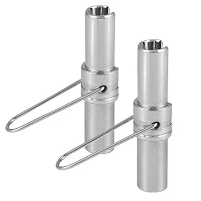 Image of Removal Wrench Tool for RG6 RG59 RG11 Coax Cable, Sleeve Gripping Double end CATV Security Shield F Connector