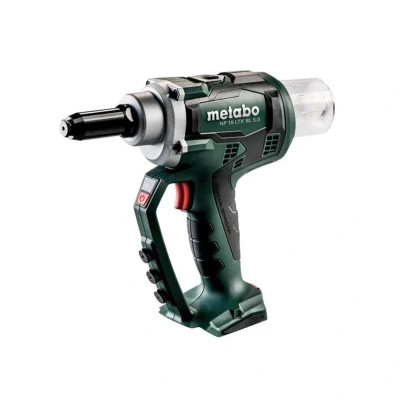 Image of metabo NP 18 LTX BL 5.0 (619002840) Cordless Blind Rivet Gun 18V Li Power in metaBOX 145 L, Green