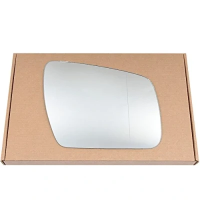 Image of Less4spares Wing Mirror Glass Right Compatible with Kia Soul 2009 2014 STICK ON Driver Off Side Blind Spot