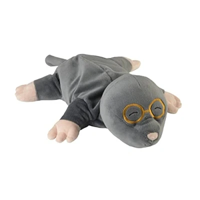 Image of Warmies® Heat Cushion/Stuffed Toy Sleeping Mole Millet Lavender Filling 45 cm 700 g