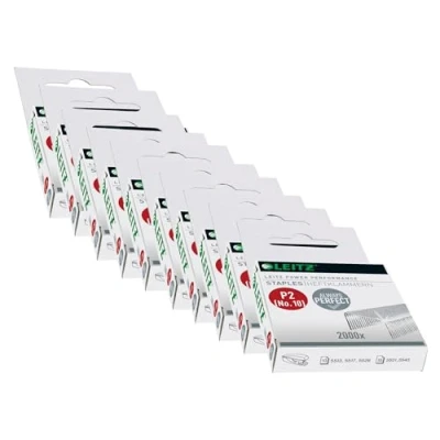 Image of Leitz 55771000 Staples P2 No. 10 Pack of 6 x 2000