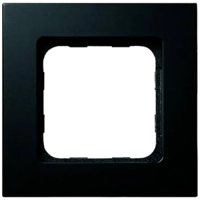 Image of Somfy 9015023 Matte Black Frame for Smoove Wall Control