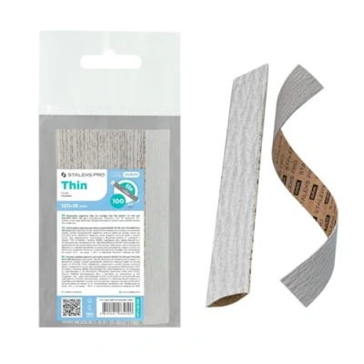 Image of STALEKS PRO Refill Disposable Papmam Files for Straight Base SMART Eco Friendly Paper 50 Count (100 Grit)