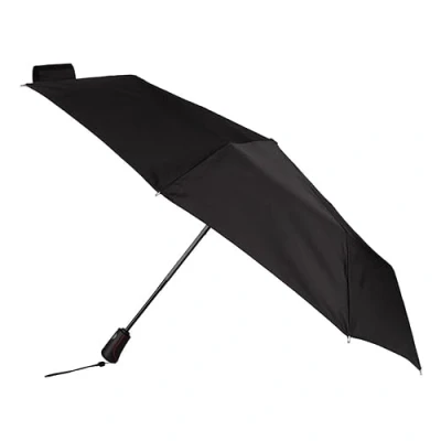 Image of Totes ECO BRELLA® Xtra Strong Auto Open/Close Plain Black