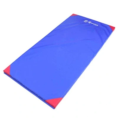 Image of Sureshot Deluxe Gym Mat Gymnastics 2m X 1m 25mm, Blue