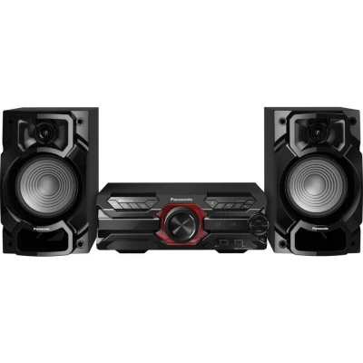 Image of PANASONIC SC AKX320E K Bluetooth Megasound Party Hi Fi System Black, Black