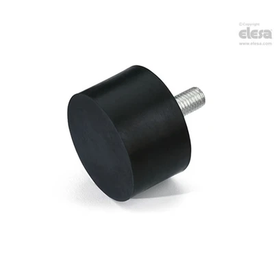 Image of ELESA Rubber buffer DVA.4 20 15 SST M6 18 55