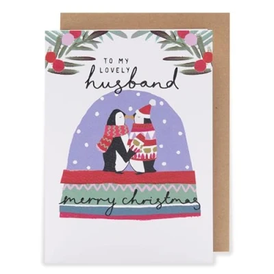 Image of Kindred To My Lovely Husband Christmas Card