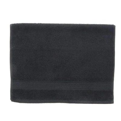 Image of aztex Keep Fit and Active Sports Gym Towel, 40cm x 60cm, Essential Workout Training Accessory Black