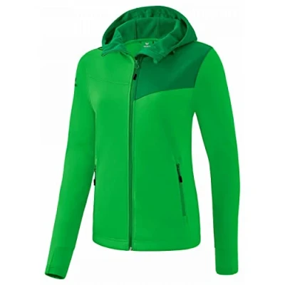 Image of Erima Women&#039;s Performance Softshell Jacket, fern Green, 38