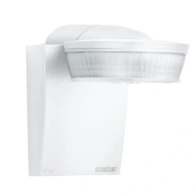 Image of Steinel SensIQ Infrared Motion Sensor White 300 20 m 2500 W Continuous Light Corner Wall Holder Remote Control