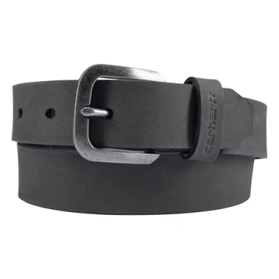 Image of Carhartt Women&#039;s Legacy Belt, Black With Nickel Roller Finish, S