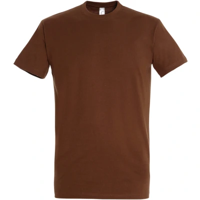 Image of SOLS Mens Imperial Heavyweight Short Sleeve T Shirt (Earth) Multicolour Cotton Size X Large