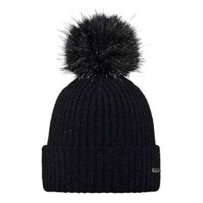 Image of Barts Women&#039;s Kenzie Beanie Winter Cap, Black, UNI