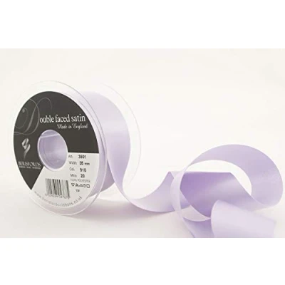Image of Berisfords 3501 35mm 910 Orchid Double Satin Ribbon x 20mtr, 35 mm