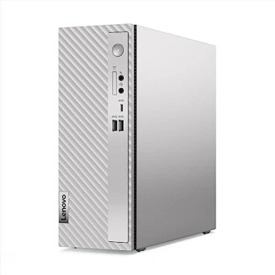 Image of Lenovo IdeaCentre 3 Desktop PC Intel Core i5 12400 16GB RAM 512GB SSD Windows 11 Home Cloud Grey USB Calliope Keyboard and Mouse