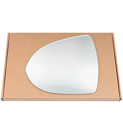 Image of Less4spares Wing Mirror Glass Left Compatible with Kia Sportage 2010 2015 STICK ON Passenger Near Side Convex