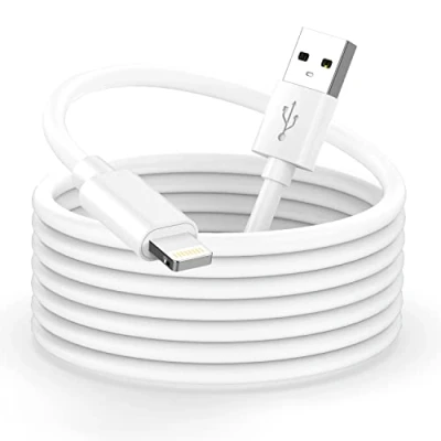 Image of iPhone Charger Cable 3M Fast Charge [MFi Certified], USB to Lightning Long Charging iPone Lead Wire for Apple 14 Pro Max 13 12 Mini 11 XS X SE 8 7 6 iPad