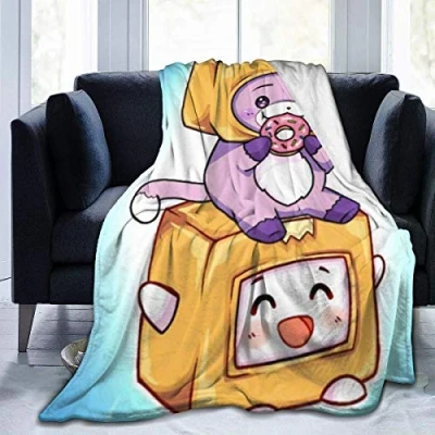 Image of DJNGN Blanket for Lanky Box Soft Fleece Warm Plush Throws Bed Sofa Couch Chair Living Room, All Season Gift
