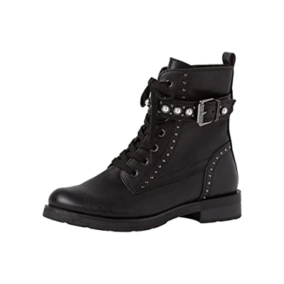 Image of Marco Tozzi Women&#039;s Damen 2 25129 27 Stiefelette Ankle Boot, Black Antic, 3.5 UK