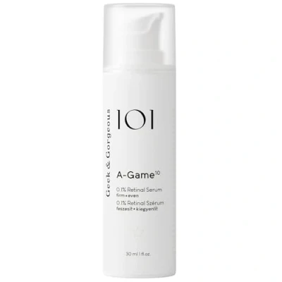 Image of Geek &amp; Gorgeous A Game 10 0.1% Retinal serum silky, light with high strength retinal, anti aging all skin types, especially combination oily skin, 30ml