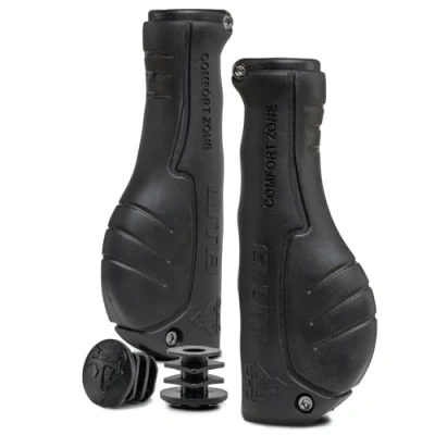 Image of Wtb Comfort Zone Clamp On Grips, Black, 142mm x 30mm